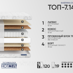 Матрас подростковый "Топ 7.14"