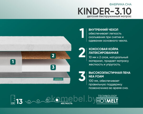 Матрас "Киндер 3.10"