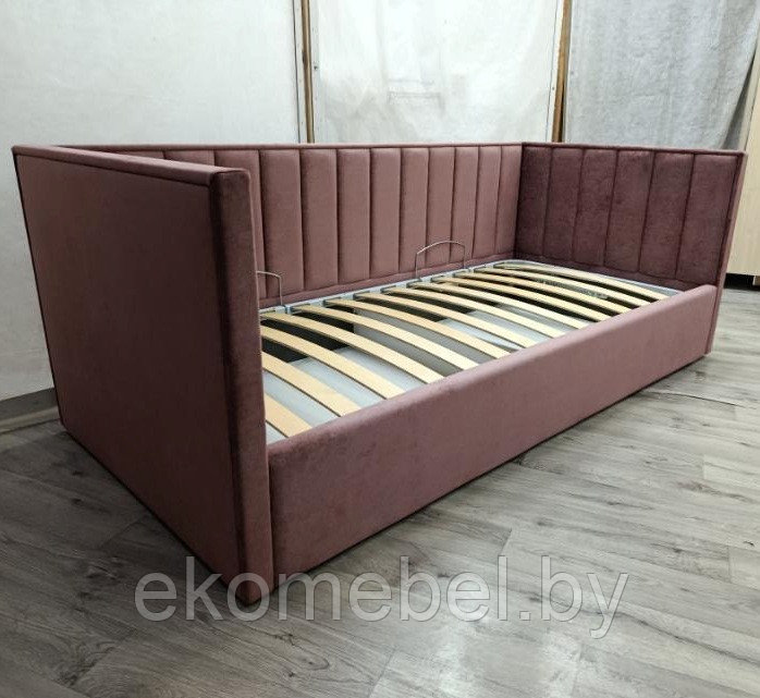 Кровать "Рокки-2" с ПМ (80х190, 80х200, 90х190, 90х200, 120х190, 120х200 см)