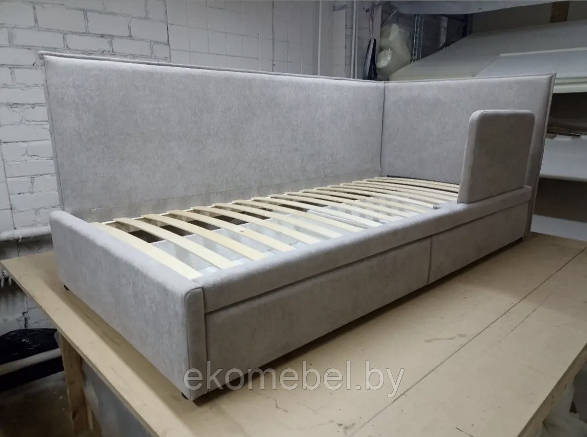 Кровать "Милка" с ящиками (80х160, 80х180, 90х160, 90х180 см) — изображение 3