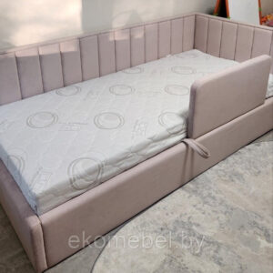 Кровать  "Рокки" с бортиком без ПМ  (80х190, 80х200, 90х190, 90х200, 120х190, 120х200 см)
